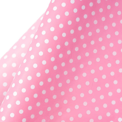 Polka Dots Wrapping Tissue Paper - 30 Sheets 14 x 20 Inch Pink Polka Dots Tissue Paper Bulk for Birthday, Christmas, Wedding, Baby Shower, Art Craft, Party Favor