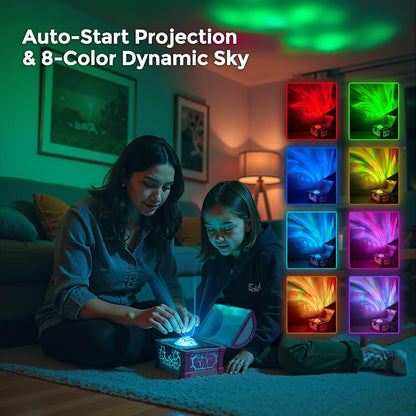 Briignite Night Light Projector, Star Projector Galaxy Light for Kids