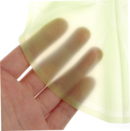 4pcs Silicone Bowl Covers Food-grade Stretchy Lids for Food Storage Airtight Seal for Oven Microwave Refrigerator Kitchen Fruit Silicone Wraps in Pink Light Pink Yellow Green