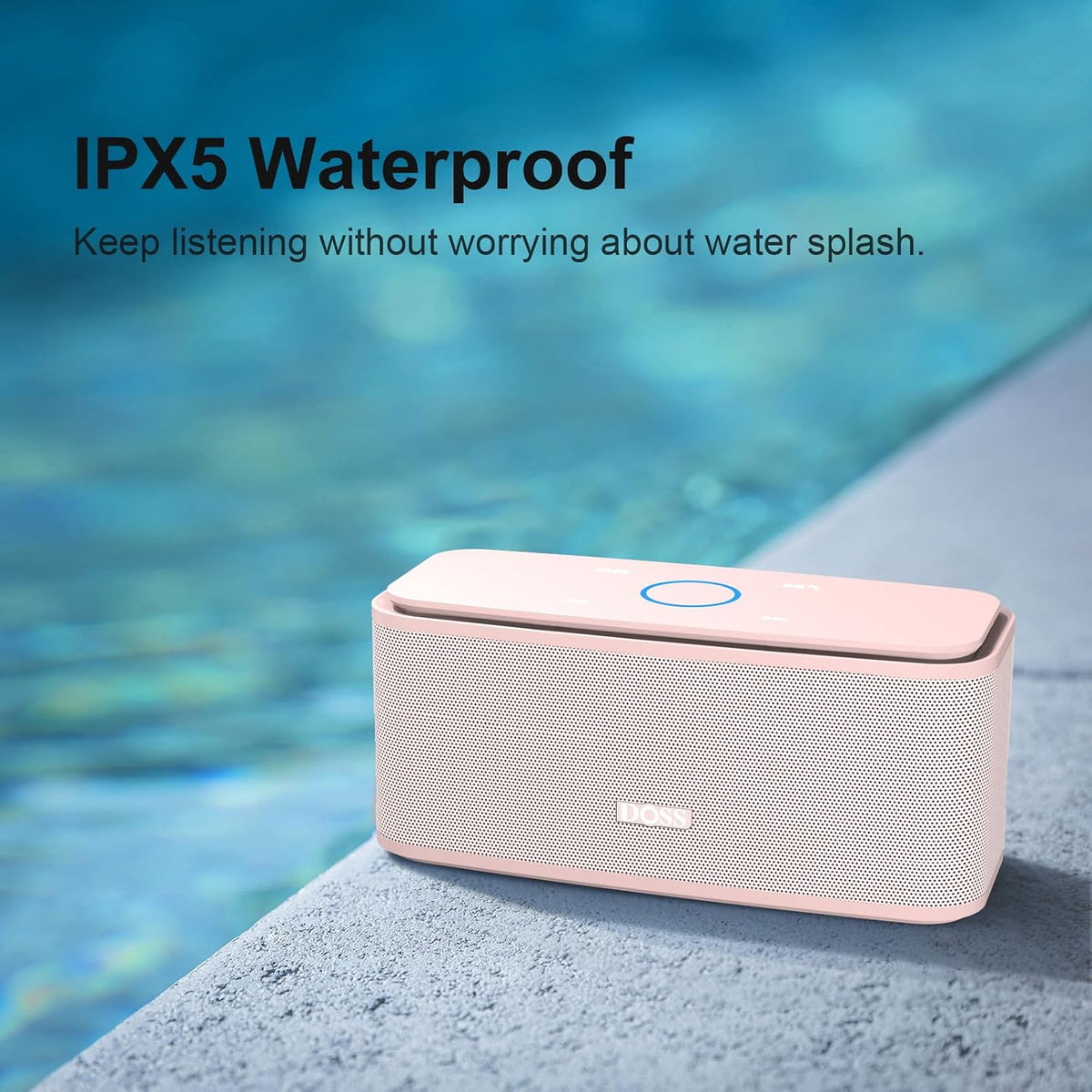 SoundBox Touch Wireless Bluetooth Speaker-12W HD Sound with Rich Bass