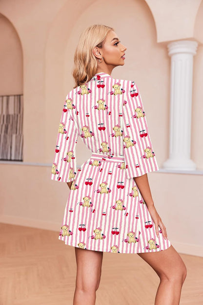 Robes for Women Waffle Knit Bathrobe Soft Lightweight Loungewear