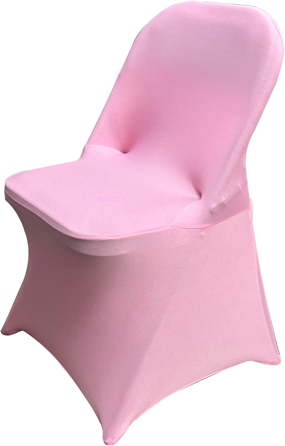 Stretch Spandex Folding Chair Covers 30PCS Pink