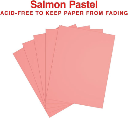 Pastel Colored Copy Paper, 8.5x11 Inch, Salmon, 500/Ream