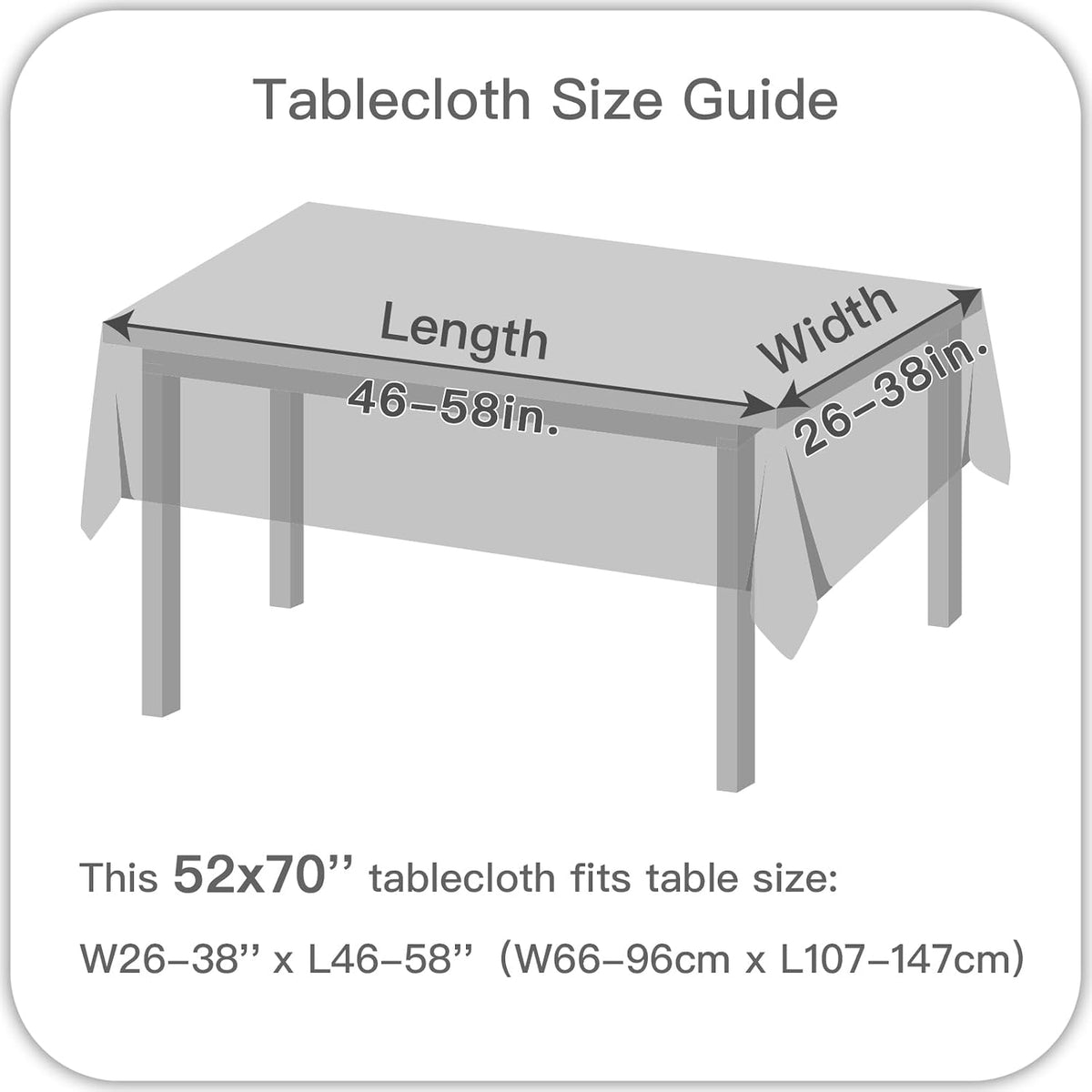 Rectangle Textured Tablecloth Waterproof Spillproof Wrinkle Free Table Cloth, Kitchen Dinning Tabletop Decoration, Fabric Table Cover for Outdoor and Indoor Use, 52 x 70 Inch, Dusty Pink