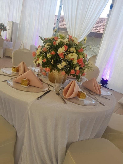 10 Pack 20 Inch Blush Cloth Polyester Napkins – Washable Dinner Fabric Napkins with Hemmed Edges for Weddings, Restaurants & Special Events