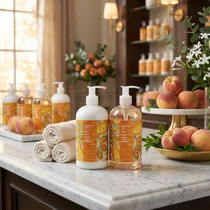 Trading Co. Juicy Peach Soap & Lotion Set