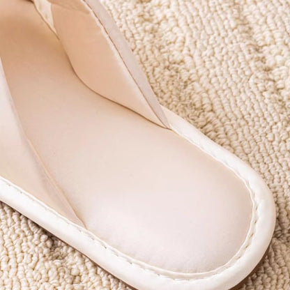 Satin Bride Slippers Aesthetic Slippers for Women Cute Slipper Women Summer Guest Slipper