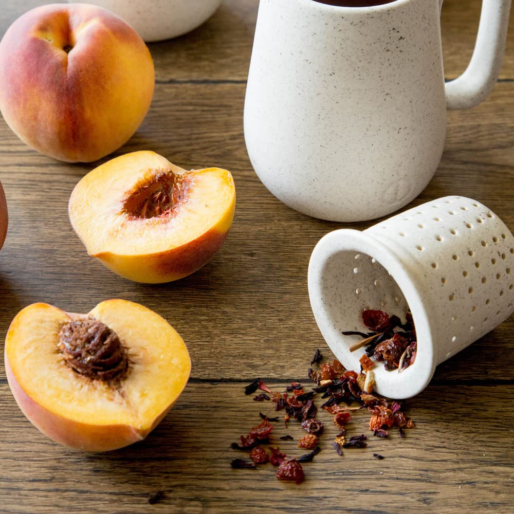 Harney & Sons Peach Fruit Tea| 16 oz Bulk Herbal Peach Fruit Tea