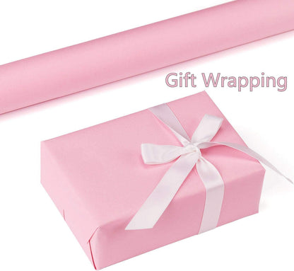 Pink Self-Adhesive Wallpaper Film Stick Paper Easy to Apply