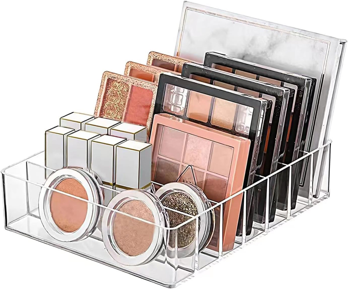 Clear Plastic Acrylic Makeup Organizer for Makeup Palette Organizer