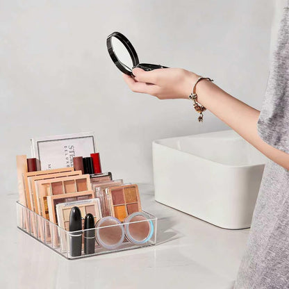 Clear Plastic Acrylic Makeup Organizer for Makeup Palette Organizer
