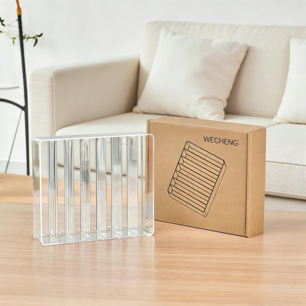 Clear Plastic Acrylic Makeup Organizer for Makeup Palette Organizer