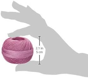 Handy Hands 210-Yard Cotton Thread, 25gm, Light Raspberry Pink