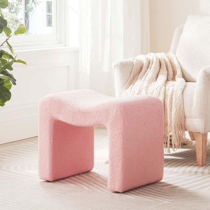 Vanity Stool Foot Rest Small Footstool Ottoman Chair Seating Backless