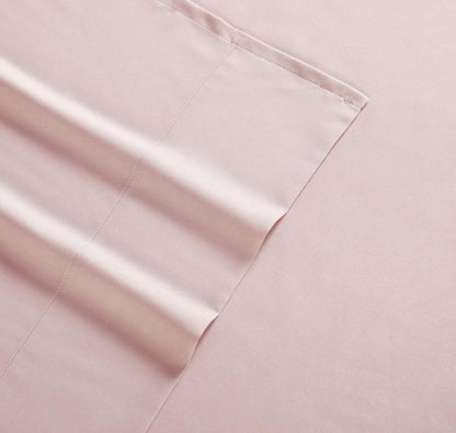 Solid 3-Piece Sheet Set, Blush, Twin XL