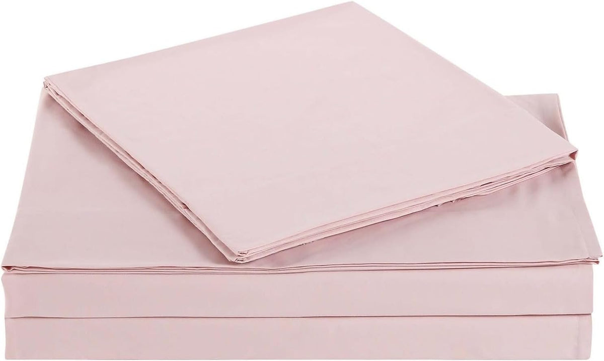 Solid 3-Piece Sheet Set, Blush, Twin XL