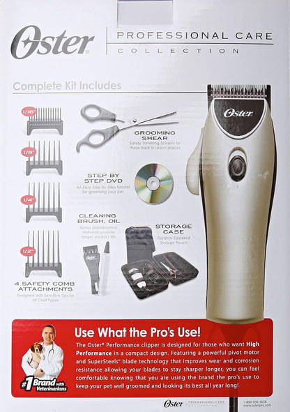 Oster Performance Pet Clipper Kit for In-Home Grooming (078033-000-000)
