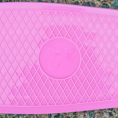 VICI 27 Inch Cruiser Skateboards - Vibrant Pink & Blue Penny Board | Strong & Lightweight Penny Skateboard | Perfect for Kids/Teens/Adults | Helmet Option