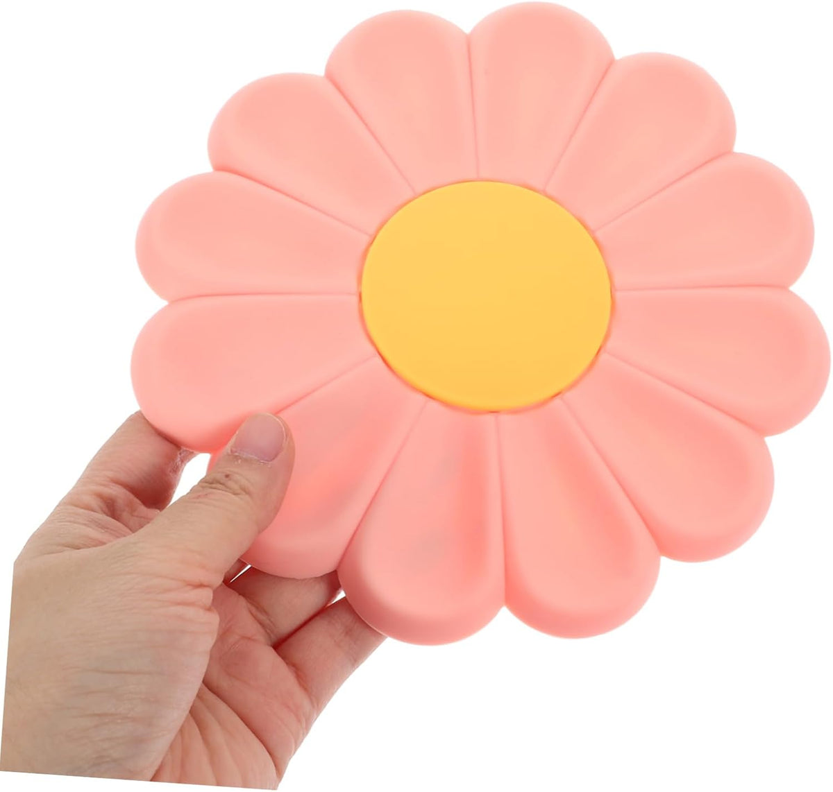 Daisy Pattern Silicone Hot Pad for Tableware Decoration and Desk Protection