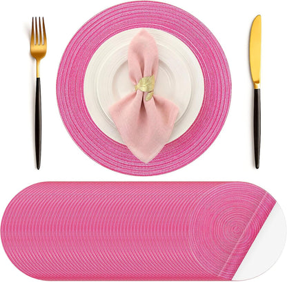 Disposable Paper Placemat Cotton Woven Look 13''