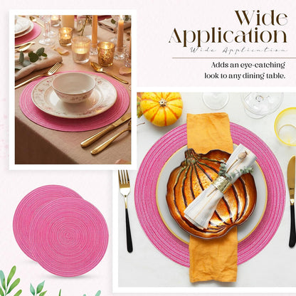 Disposable Paper Placemat Cotton Woven Look 13''