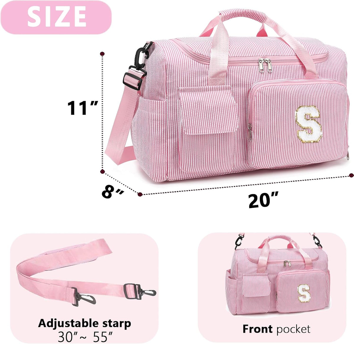 Kids Travel Duffle Bag Dance Bag Gifts for Girls