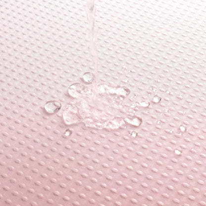 Pink Ombre Luxury Weighted Textured Fabric Shower Curtain Hotel,72x84