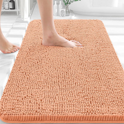 Bathroom Rugs 30x20, Extra Soft Absorbent Chenille Bath Rugs