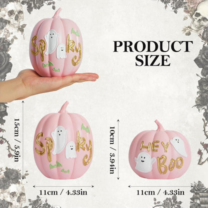 Fall Pumpkin Decorations Halloween Ghost Decor for Home Table