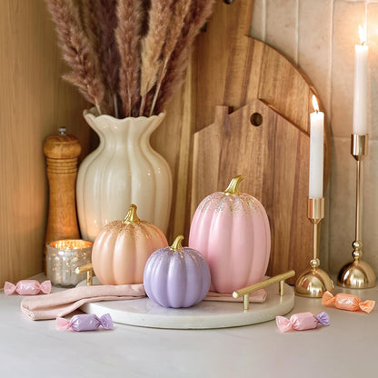 Fall Pumpkin Decorations Halloween Ghost Decor for Home Table