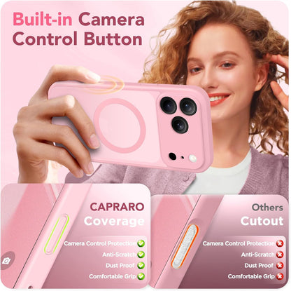 for iPhone 17 Pro Case, Compatible with MagSafe