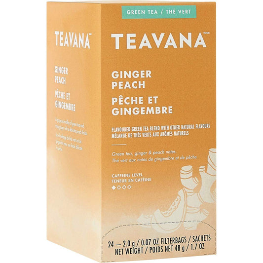 SBK12434017, Ginger Peach Green Tea, 24 / Box