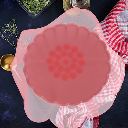 4Pcs Silicone Bowl Lids Stretch Food Covers for Bowls