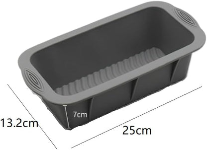 Silicone Cake Tins Toast Mold Rectangular Bread Mousse Silicone Mold Chocolate Baking Tool Baking Tray Silicone Cake Mold Light Pink