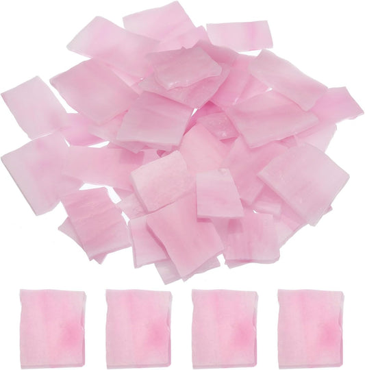 200g Mosaic Tiles Irregular Glass Mosaic Tiles Pink