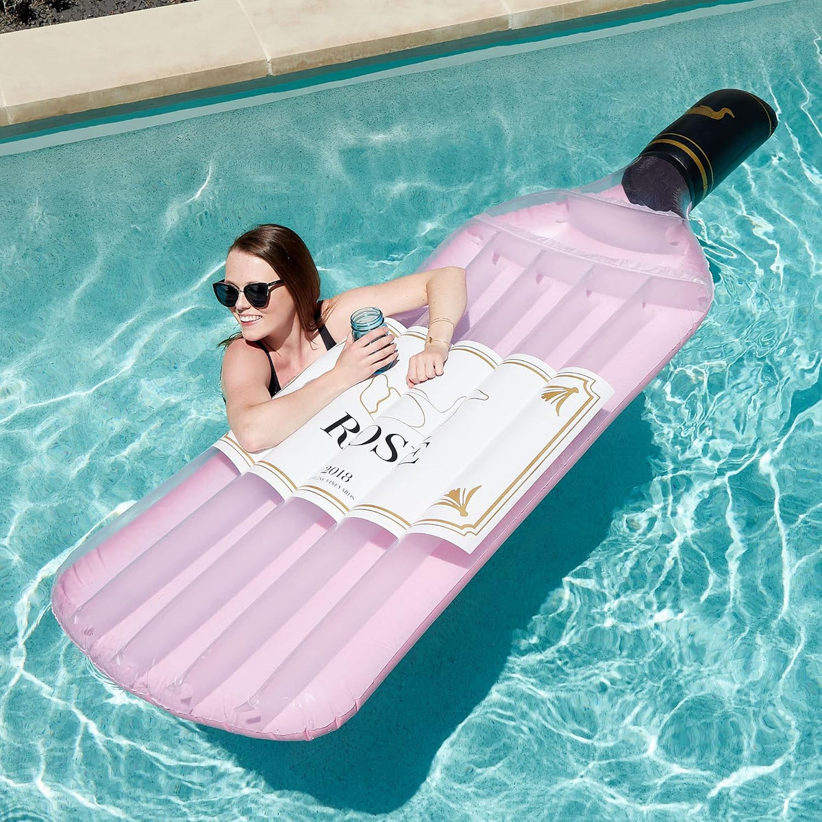 Inflatable Swimming Pool Float Lounger Raft Mattress