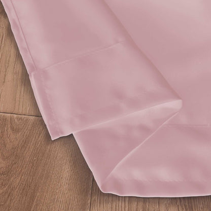 Solid Pink Rod Pocket Valance for Windows 60x14 Inches Valances for Kitchen Blackout Curtain Valance for Living Room Short Straight Drape Valance for Bedroom Kids Room 1 Panel