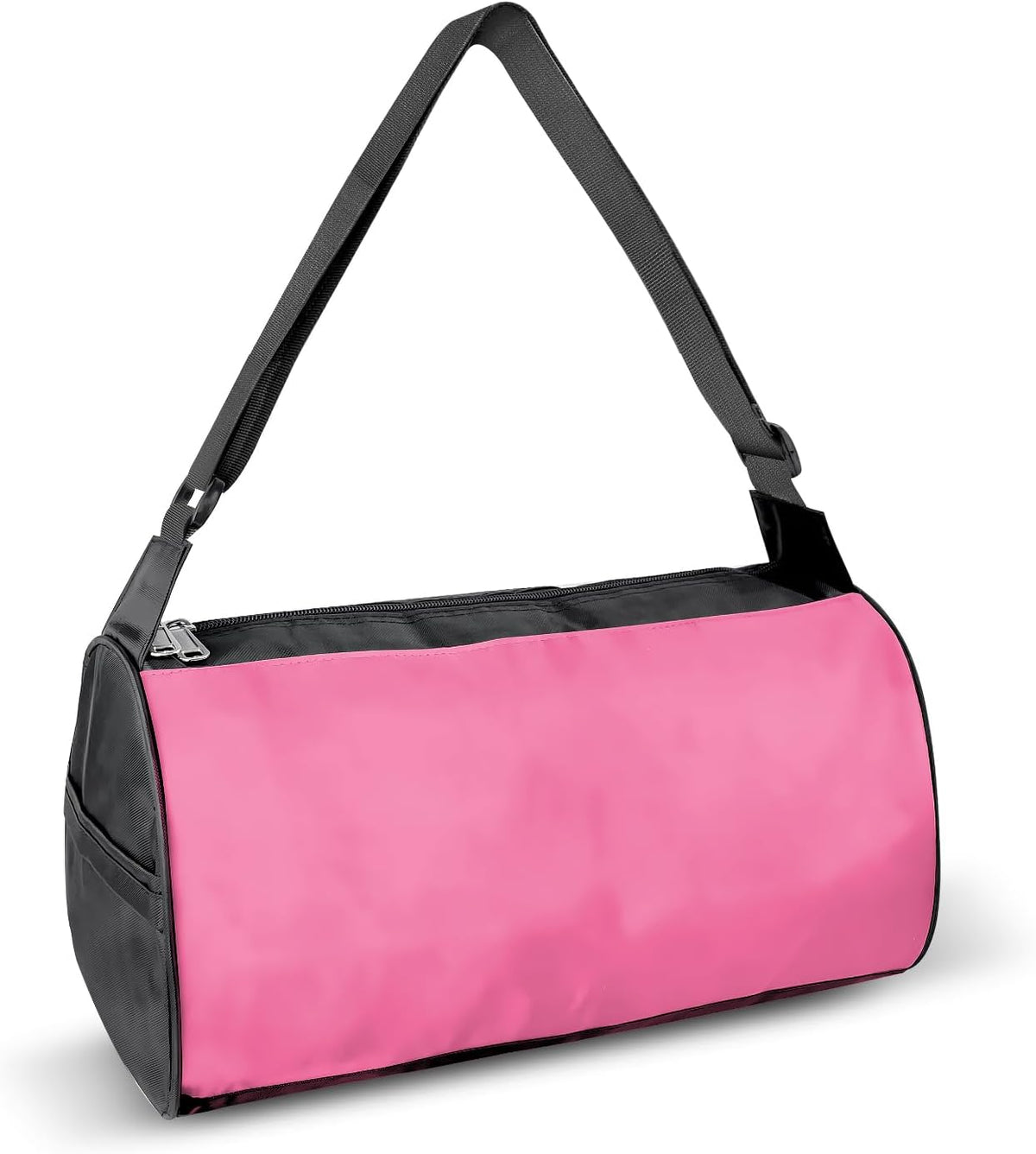 Small Travel Duffel Bag Foldable Waterproof Gym Bag for Gym Beach Swim Bag Men Women Duffle Bag Lightweight Oxford Cloth Sports Bag-Pink