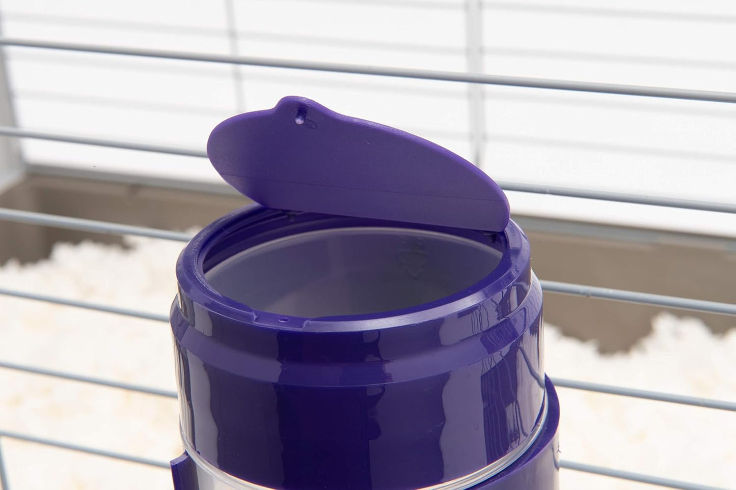 Lixit® Lever Valve Top Fill No Drip Water Bottles for Rabbits, Chinchillas, Ferrets, Guinea Pigs and Adult Rats (Purple (Pack of 1), 32 Ounce)