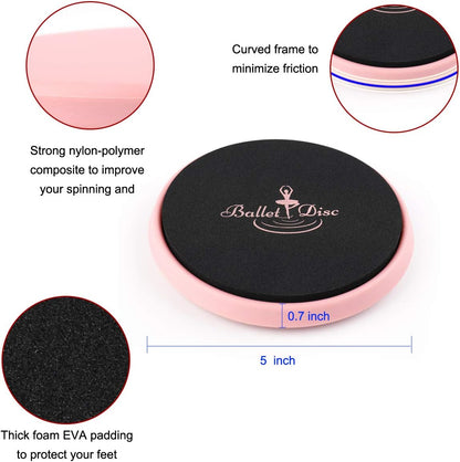 Turn Board for Dancers, Ballet Turning Board, Turning Boards for Dancers, Spinning Boards for Pirouette, Turns and Balance, Spinner Boards for Dancers, Ice Skaters, Gymnasts and Cheerleaders