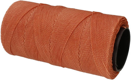 Knot It Waxed Polyester Cord – Peach Color – 0.7mm Diameter – Light Wax, 144 Meters (472 Feet) Per Spool – Make Jewelry, Macrame, Friendship Bracelets and DIY Crafts