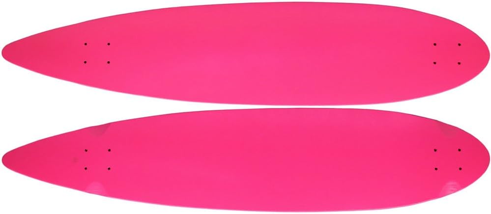 Moose Longboard 9" x 43" Pintail Deck Pink