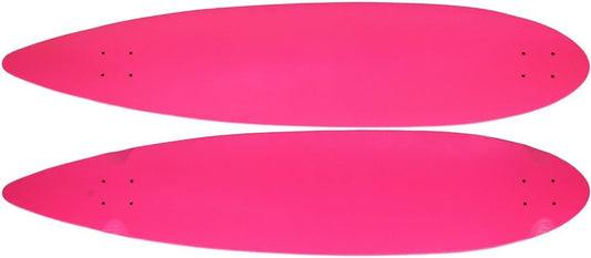 Moose Longboard 9" x 43" Pintail Deck Pink