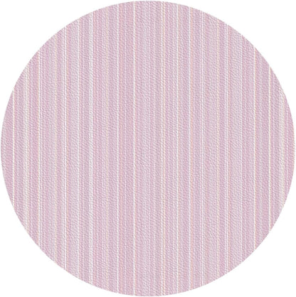 Pastel Light Pink Thin Stripes Pattern Drinks Coasters Set of 4 Leather Drink Coasters for Tabletop Protection Heat Resistant Bar Cup Mat Pad