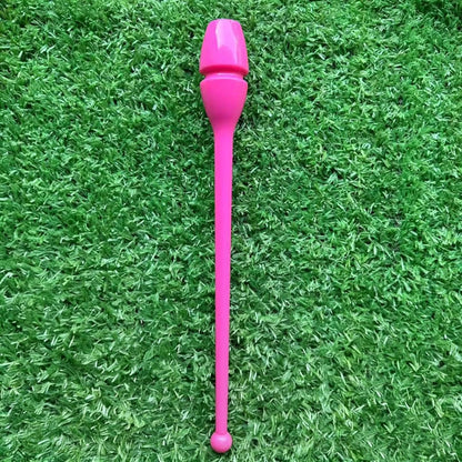 2 Pieces Rhythm Gymnastics Exercise Pole, Fitness Props Lightweight Dance Props 34.5cm for Training Stage Performance