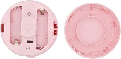 Mini Vacuum Cleaner, Portable Handheld Corless Tabletop Crumb Sweeper Desktop Multifunction Cleaning for Home Office Keyboard and Car, Pink