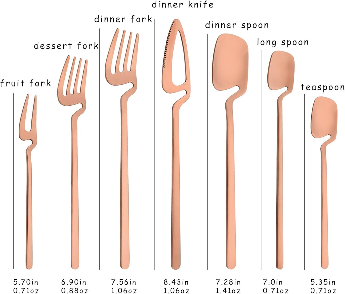 8-Piece Mini Teaspoons Set, Espresso Spoons Set, Small Spoons for Coffee Sugar Dessert Cake Ice Cream Antipasto, 5.35 inches Stainless Steel Spoons Set, Matte Finish (Rose Gold)