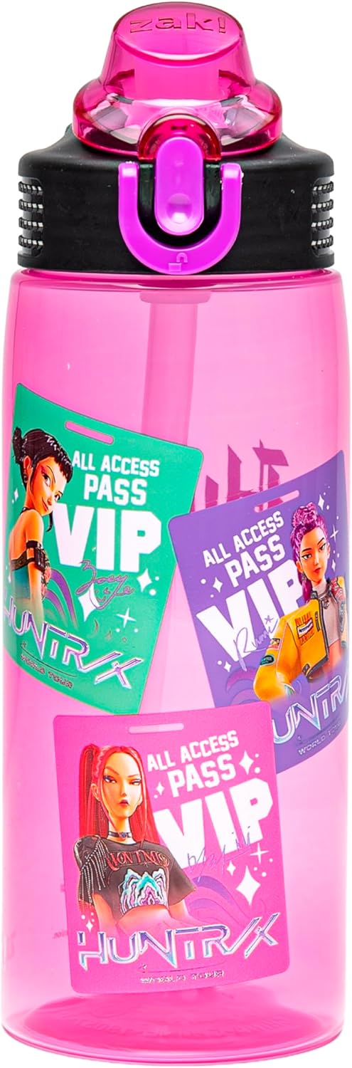 KPop Demon Hunters Sage 25oz Leak-Proof Straw Kids Water Bottle