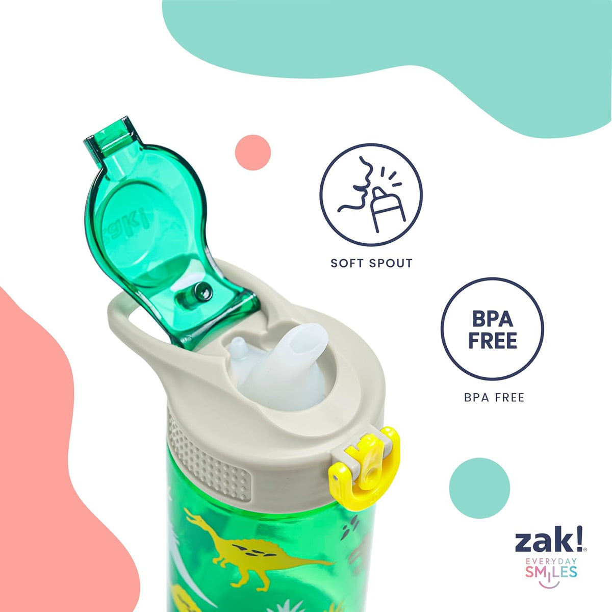 KPop Demon Hunters Sage 25oz Leak-Proof Straw Kids Water Bottle