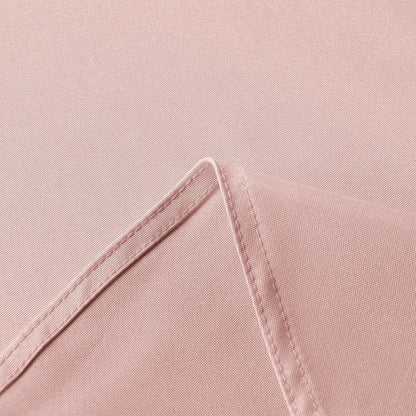 sancua Rectangle Tablecloth - 60 x 84 Inch - Stain and Wrinkle Resistant Washable Polyester Table Cloth, Decorative Fabric Table Cover for Dining Tables, Buffet Parties and Camping, Blush